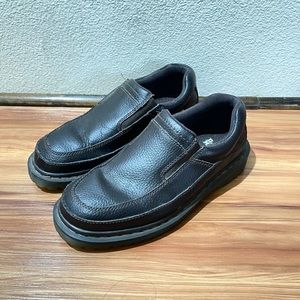 Dr Martens Utah leather slip on loafers